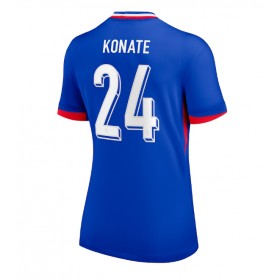 Frankreich Ibrahima Konate #24 Heimtrikot EM 2024 Kurzarm